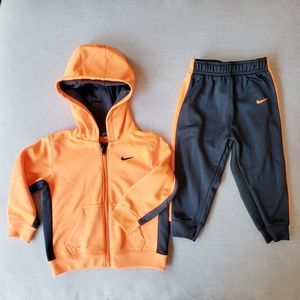 Nike Tracksuit Dri-Fit Orange & Grey